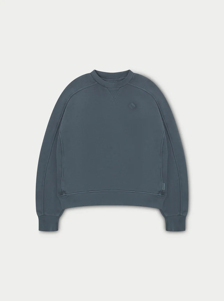EMBLEM EMBROIDERED SWEATSHIRT